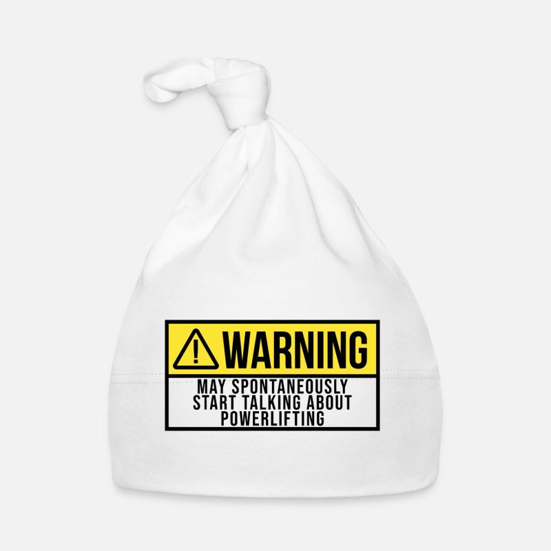 Powerlifting Organic Baby Cap