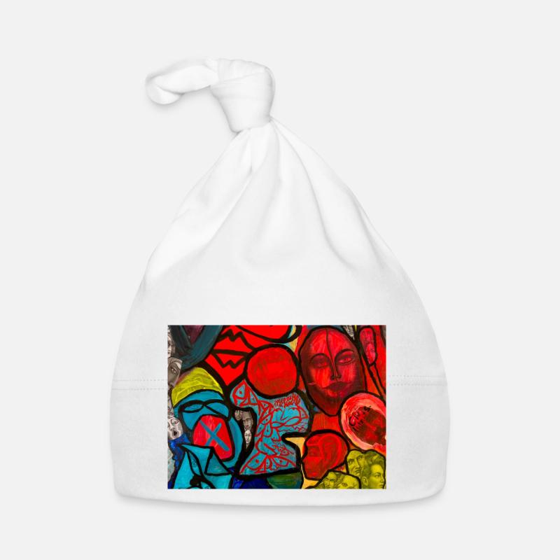 Un design astucieux - Bonnet bio Bébé - blanc