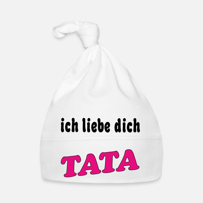 ich liebe dich TATA Bonnet bio Bébé