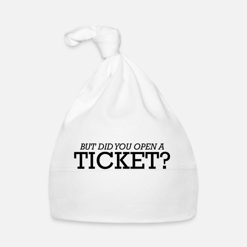 Mais avez-vous ouvert un ticket 3 Bonnet bio Bébé