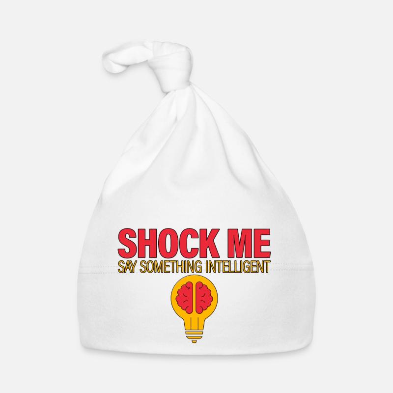 Shock Me, Say Something Intelligent 2 Baby Bio-Mütze
