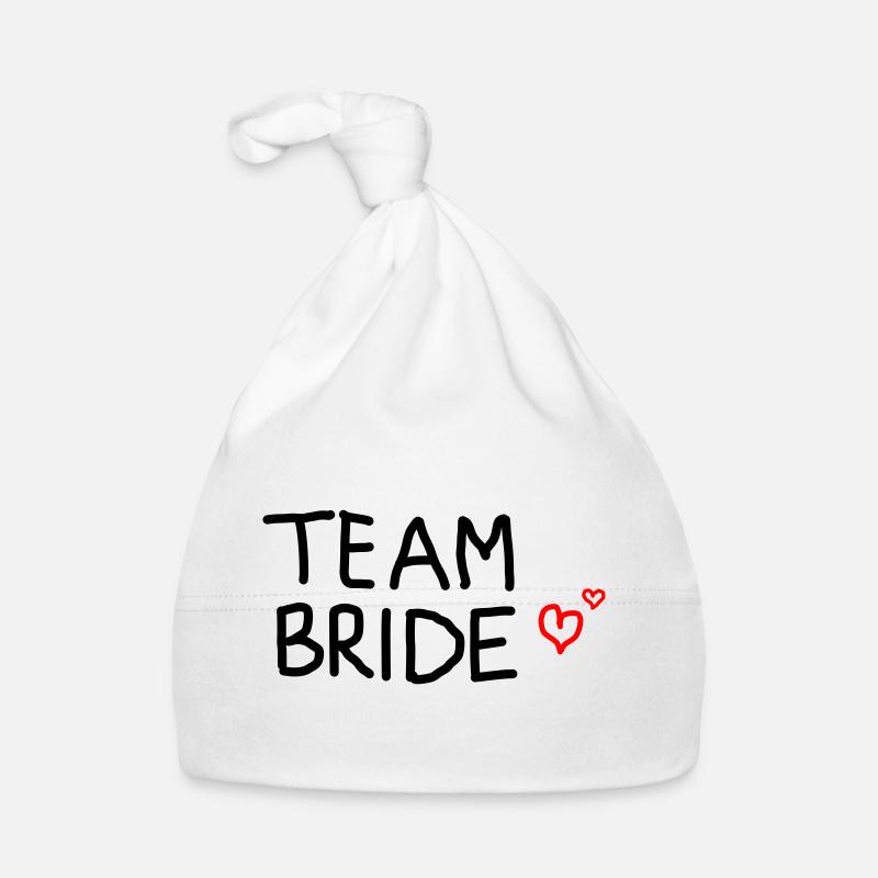 Team Bride Baby Bio-Mütze