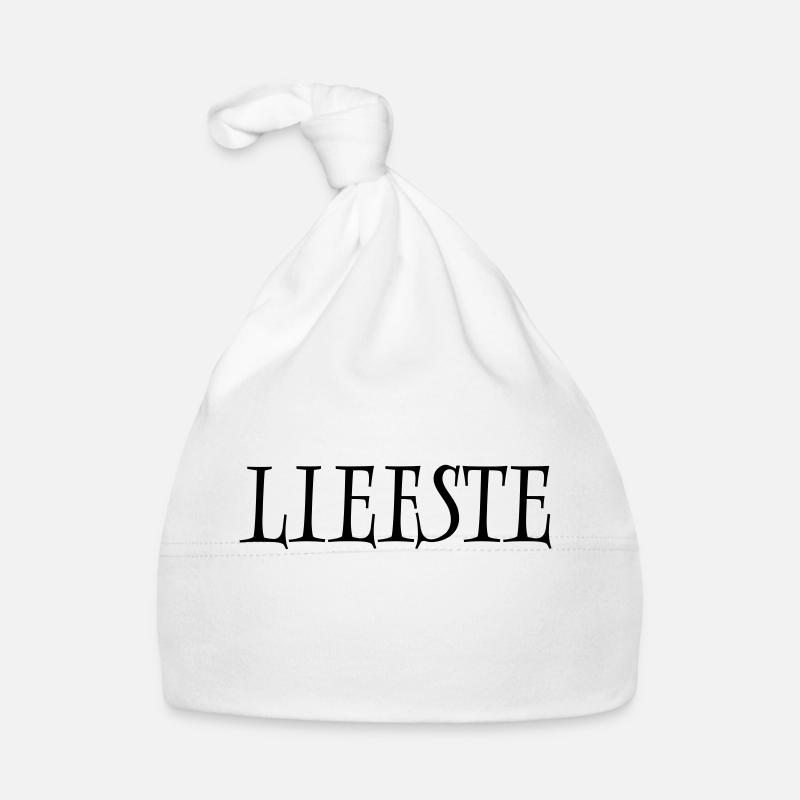 24 Dearest - Organic Baby Cap - white