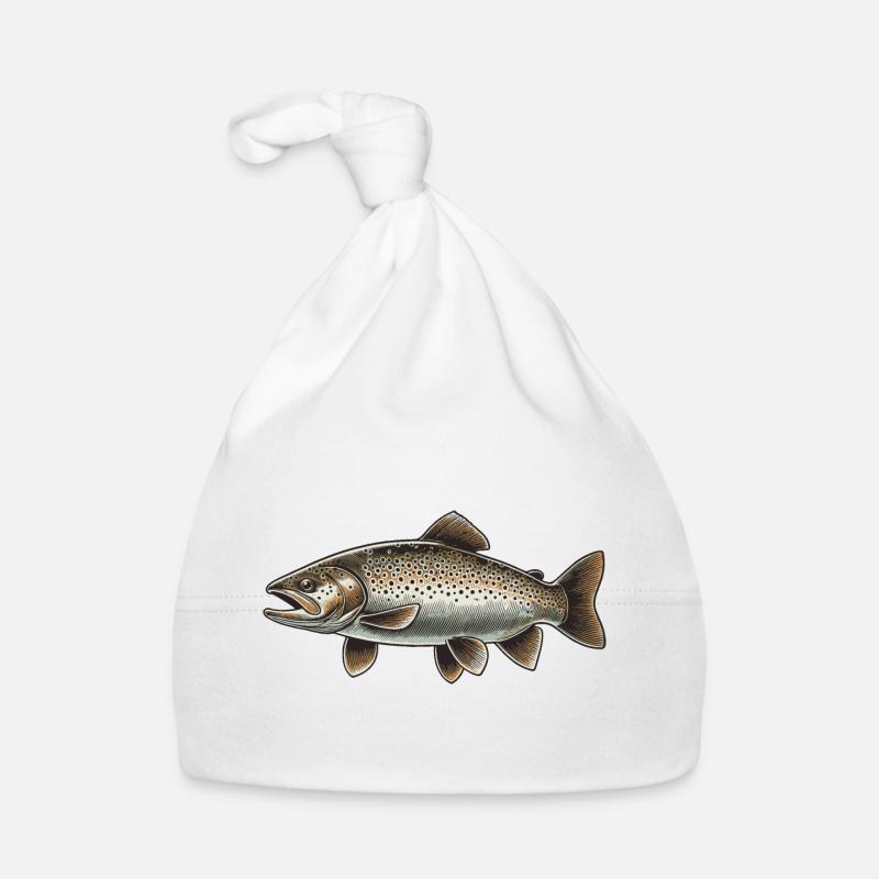 Forelle Baby Bio-Mütze