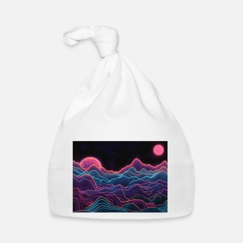 Neon Baby Bio-Mütze