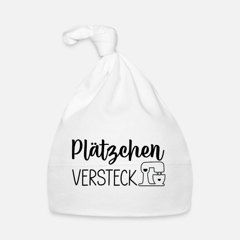 Plätzchen-Versteck 🍪🤫 Baby Bio-Mütze
