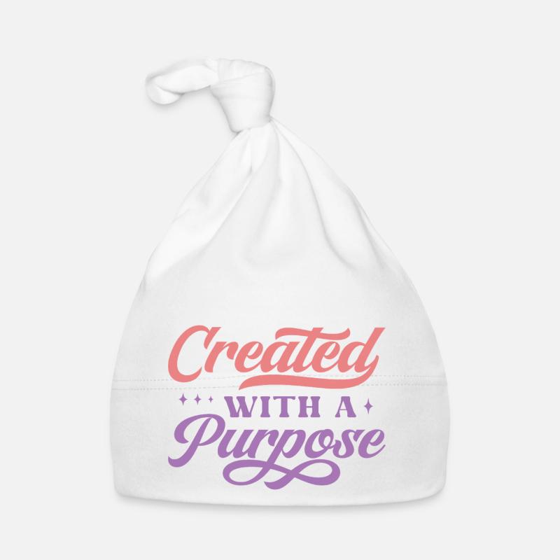 Created With A Purpose Baby Bio-Mütze