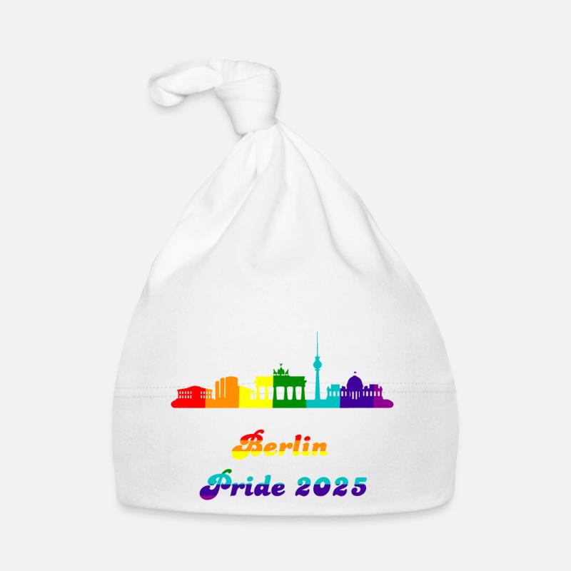 Pride 2025 Berlin Baby Bio-Mütze