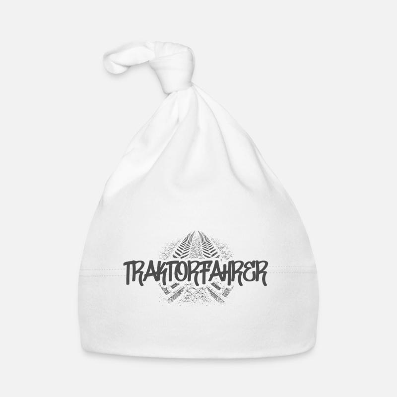 Traktorfahrer Baby Bio-Mütze