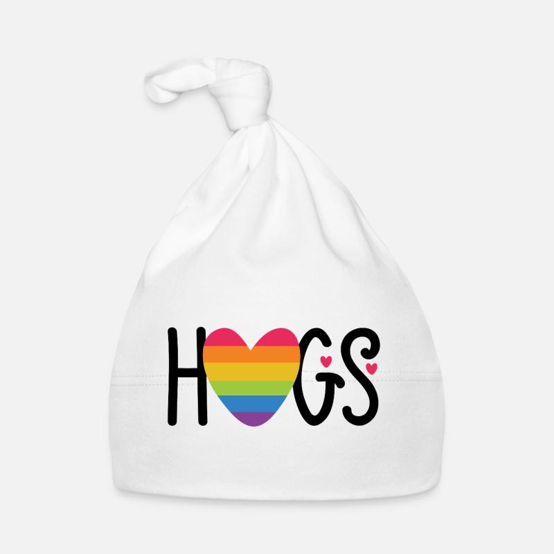 LGBT Pride Month - Hugs Organic Baby Cap