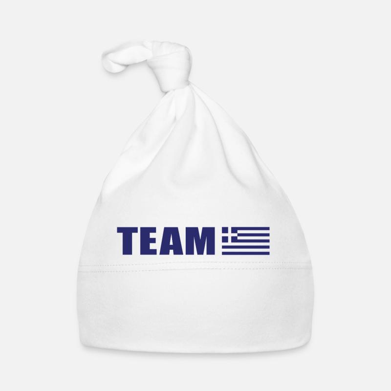 Équipe de soutien Grèce Bonnet bio Bébé