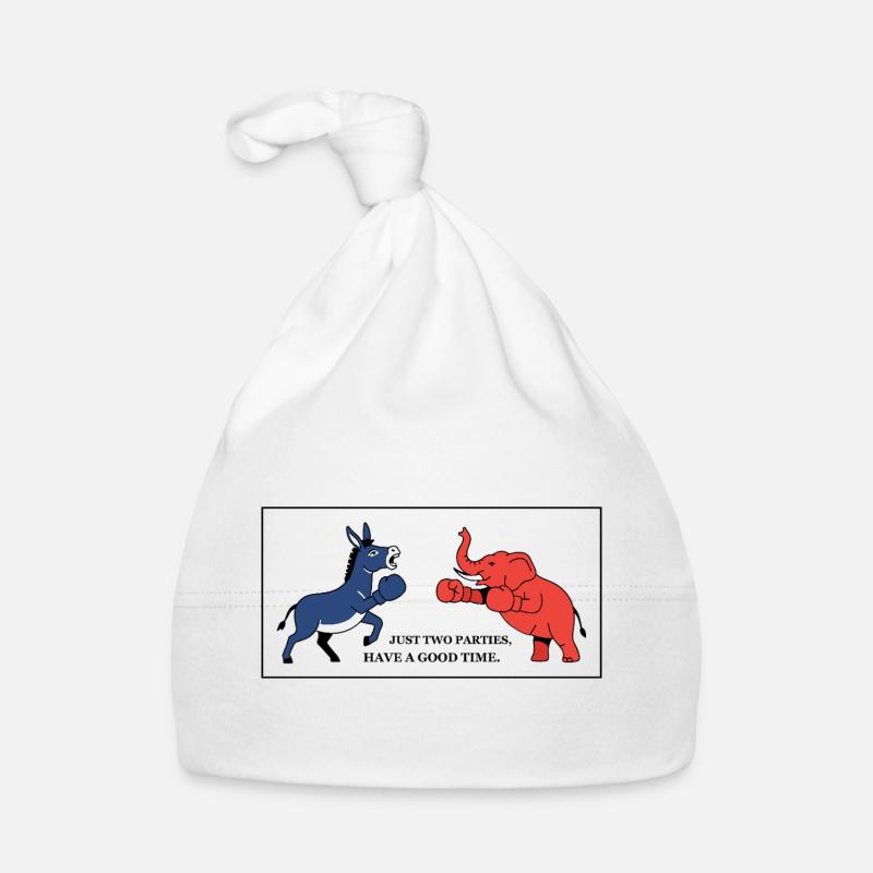 Das Parteien-Duell Baby Bio-Mütze