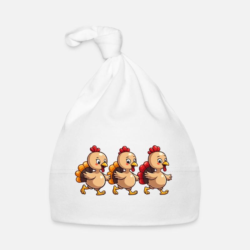 Bébé dinde de Thanksgiving Bonnet bio Bébé