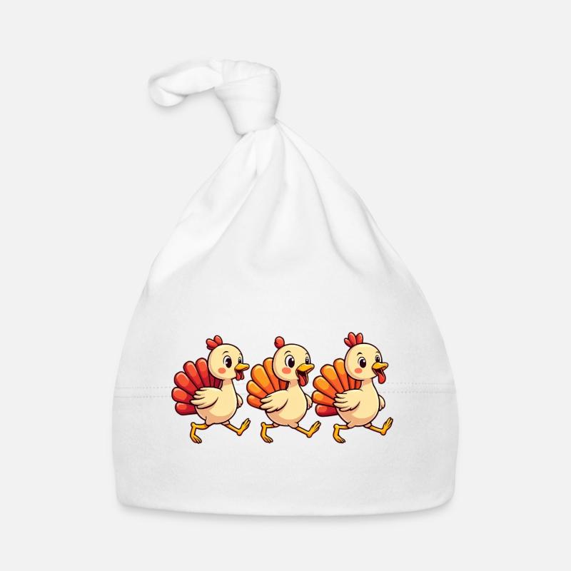 Bébé dinde de Thanksgiving Bonnet bio Bébé
