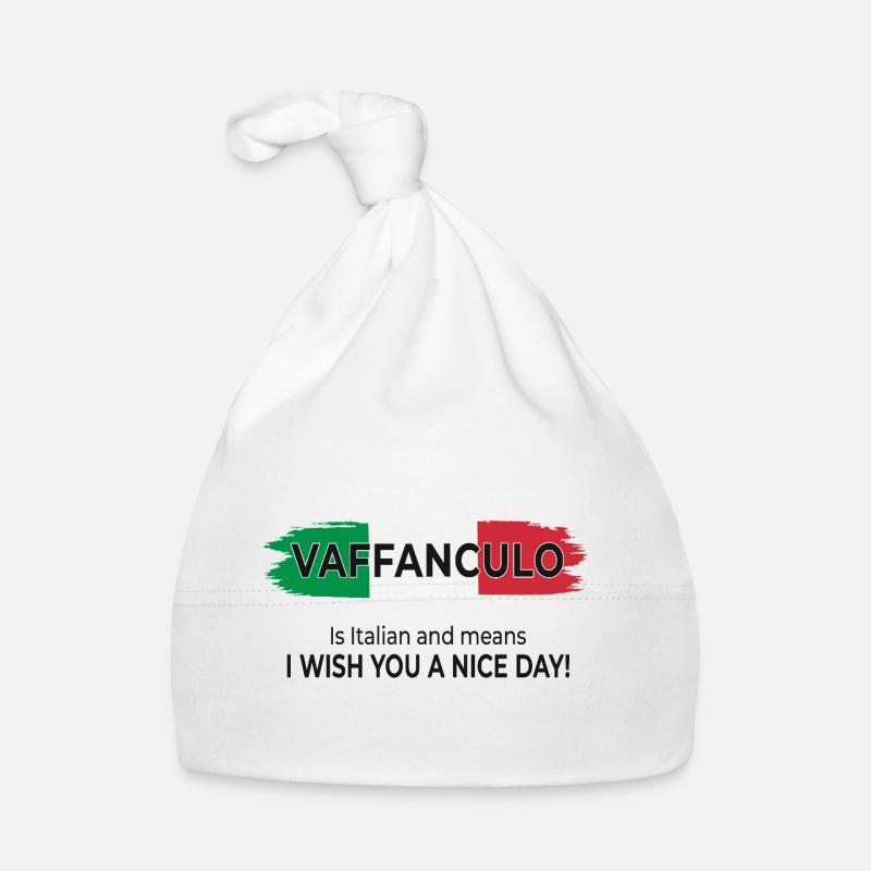 Vaffanculo – Bonne journée Bonnet bio Bébé