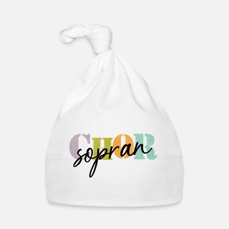 Chor Sopran Baby Bio-Mütze