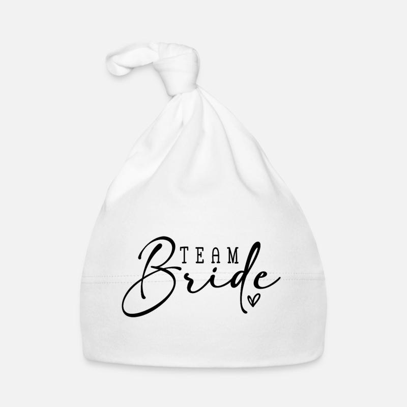 Team Bride Baby Bio-Mütze