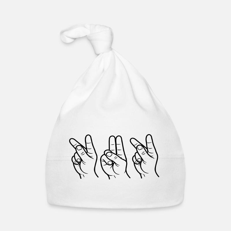 Ekivok-Zeichen Baby Bio-Mütze