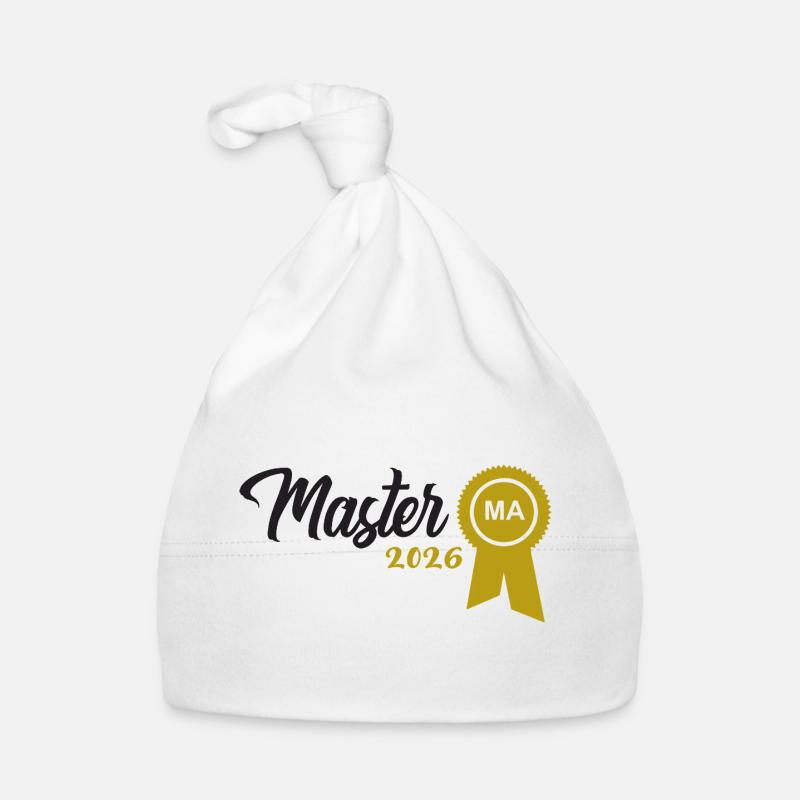 Master 2026 Graduation Graduation Organic Baby Cap