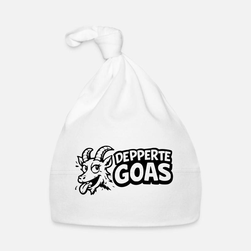 Depperte Goas Baby Bio-Mütze