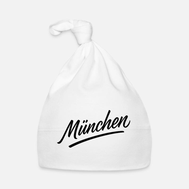 München Script Flair Baby Bio-Mütze