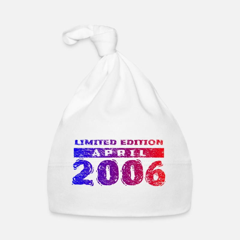 20. Geburtstag Limited Edition 04/2006 Baby Bio-Mütze