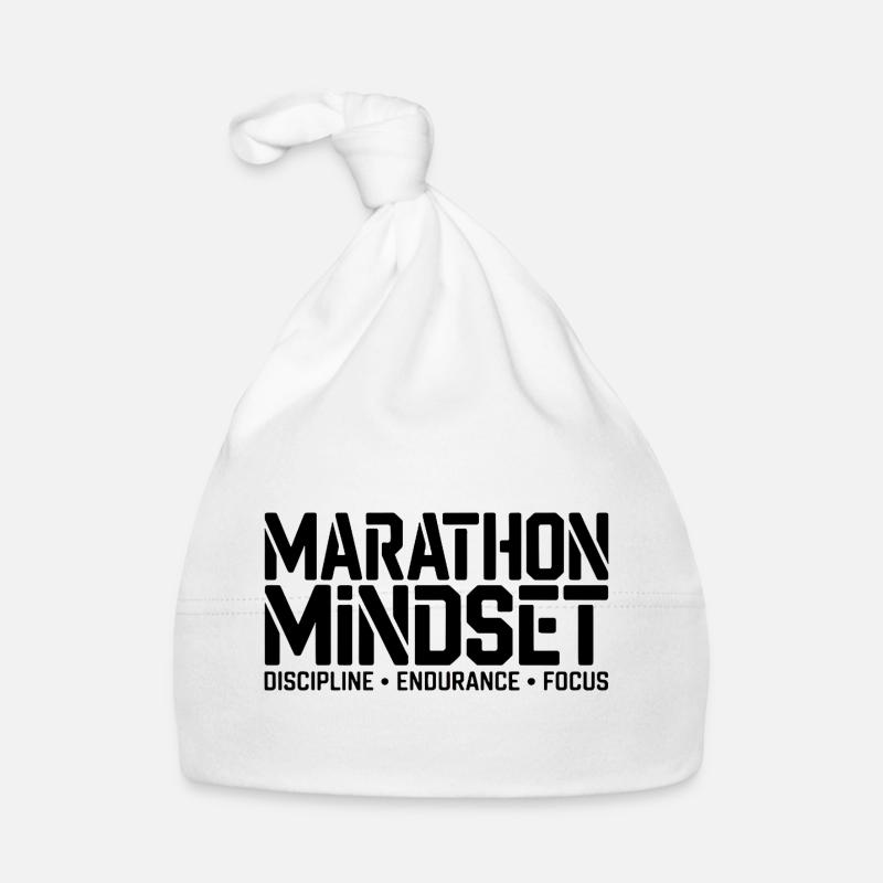 Marathon Mindset: Disziplin & Ausdauer Baby Bio-Mütze