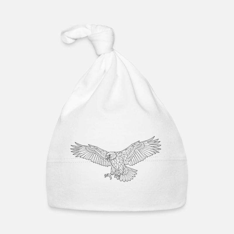 Aigle majestueux Bonnet bio Bébé