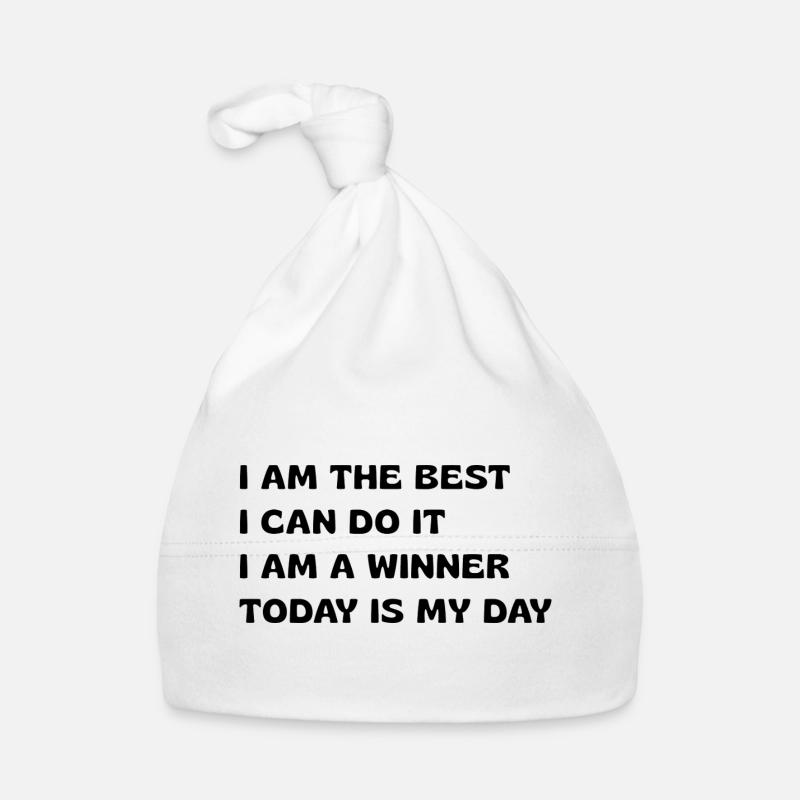 Powerful Affirmations Organic Baby Cap