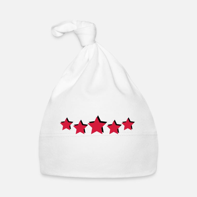 sterne Baby Bio-Mütze