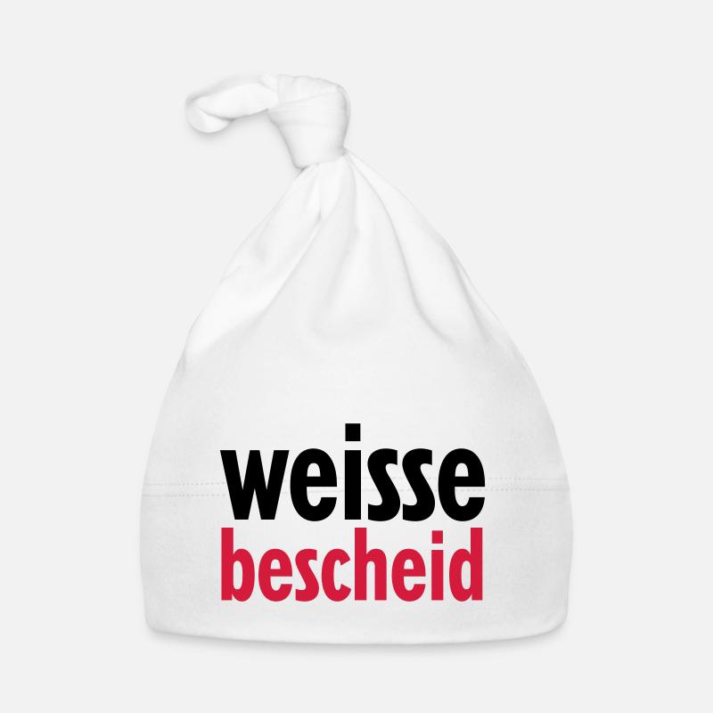 weissebescheid Baby Bio-Mütze