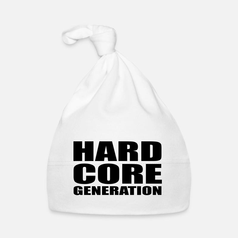 Hardcore Generation FR - Bonnet bio Bébé - blanc
