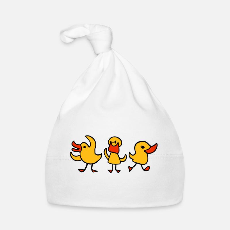 3 canards Bonnet bio Bébé