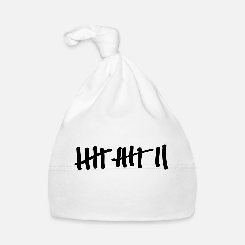 12 apostel strichliste Babyhue af økologisk bomuld