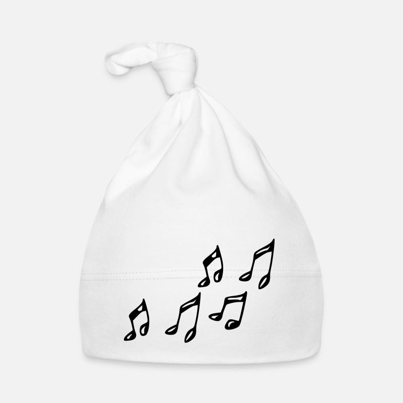 Noten Baby Bio-Mütze