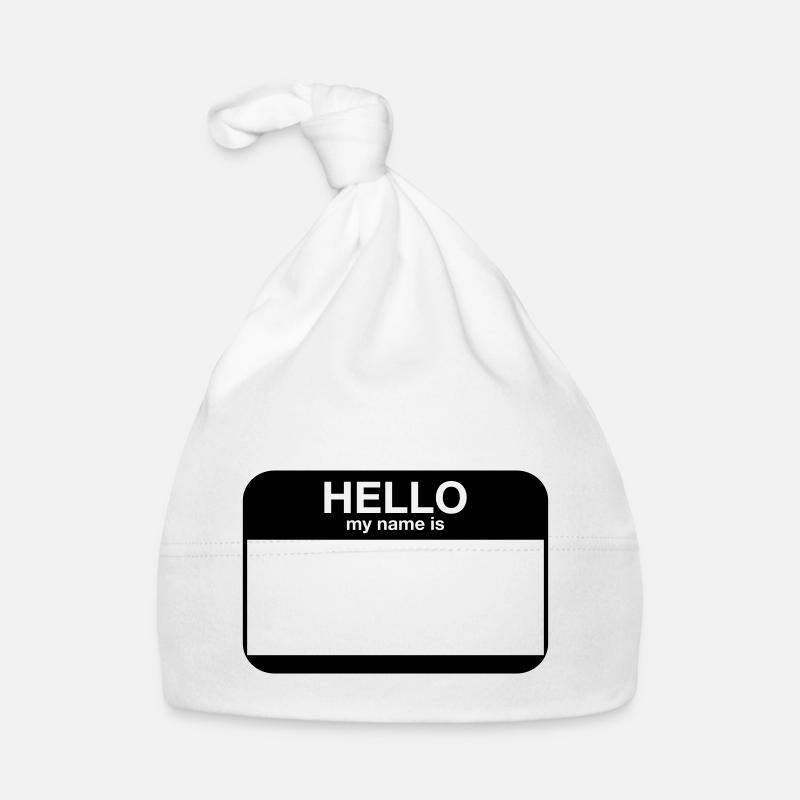 hello my name is Organic Baby Cap