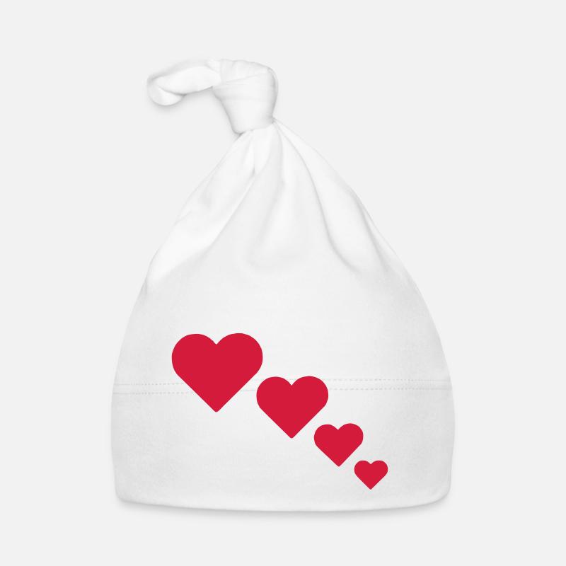 cœurs Bonnet bio Bébé