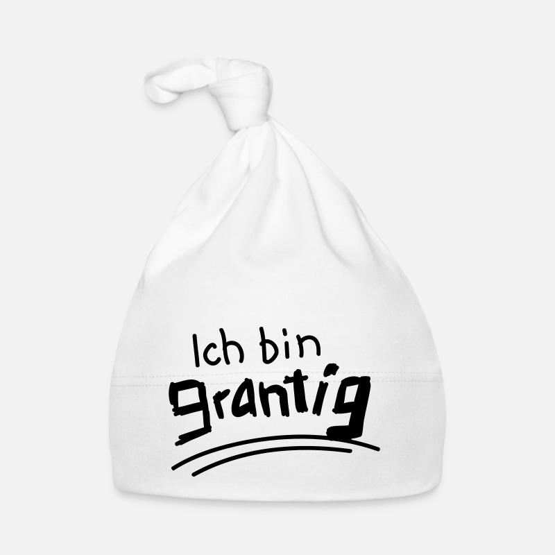 Ich bin grantig Baby Bio-Mütze