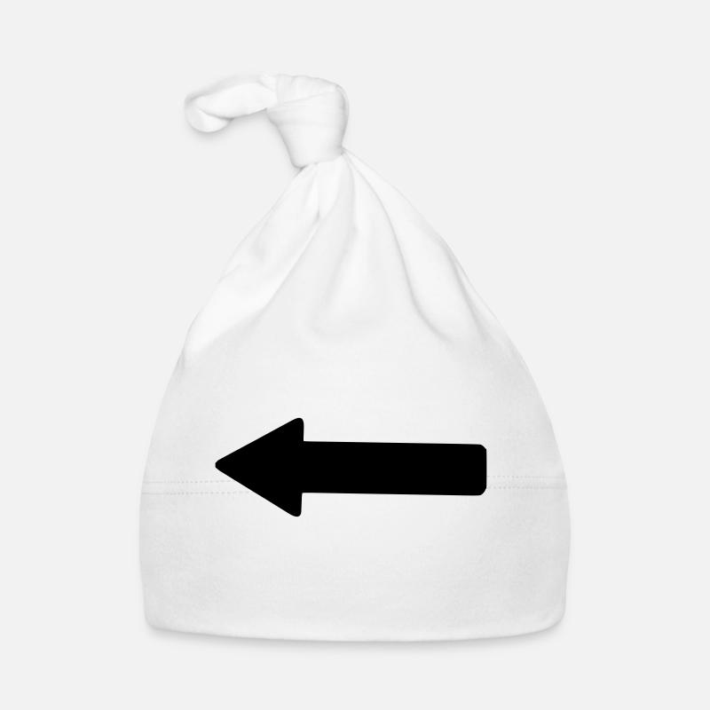 Arrow (left) Organic Baby Cap