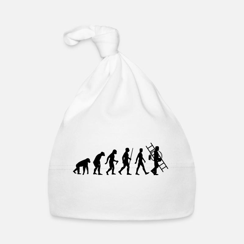 Evolution Schornsteinfeger - Baby Bio-Mütze - Weiß