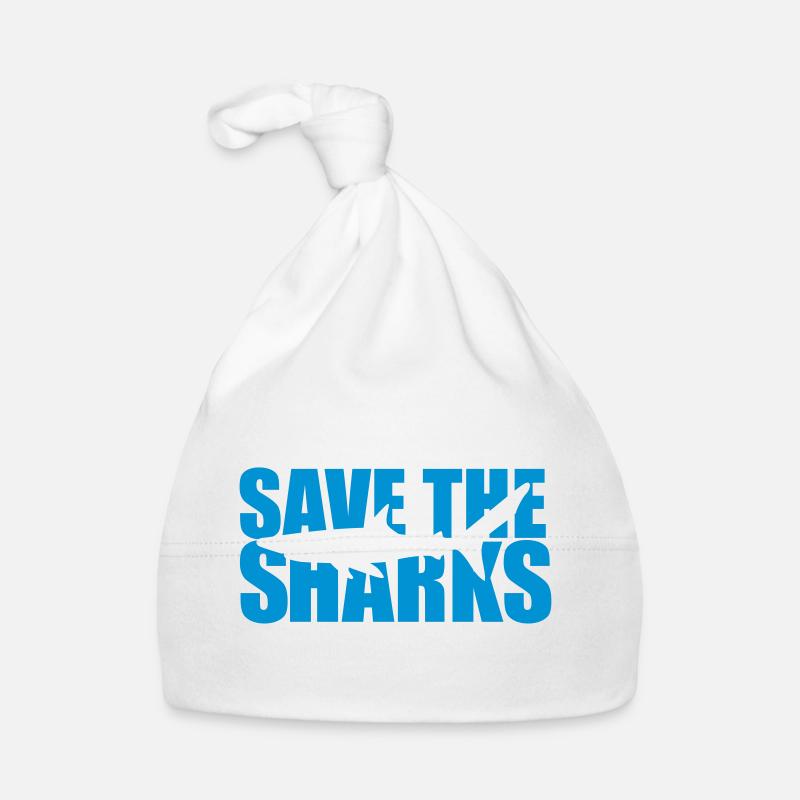 save-the-sharks Baby Bio-Mütze