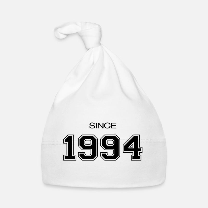 1994 Geburtstagsgeschenk - Baby Bio-Mütze - Weiß