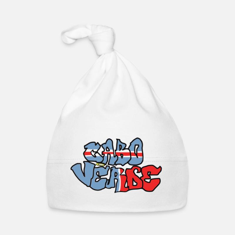 Cabo Verde - Bonnet bio Bébé - blanc