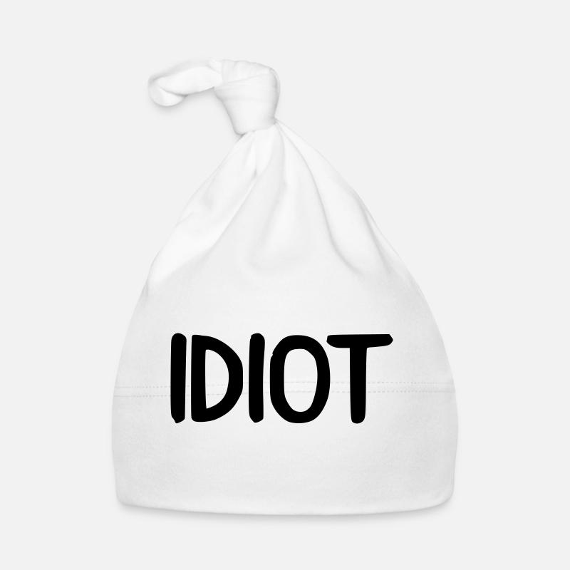 idiot Baby Bio-Mütze