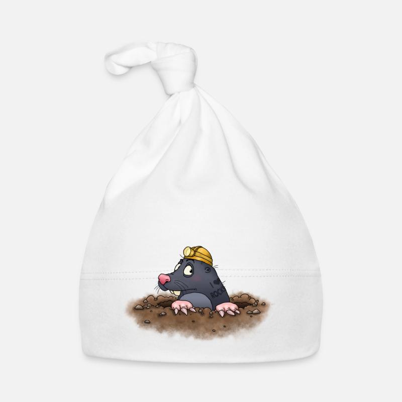 Maulwurf Baby Bio-Mütze