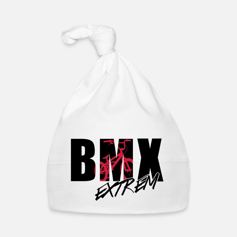 bmx 2_2c - Bonnet bio Bébé - blanc