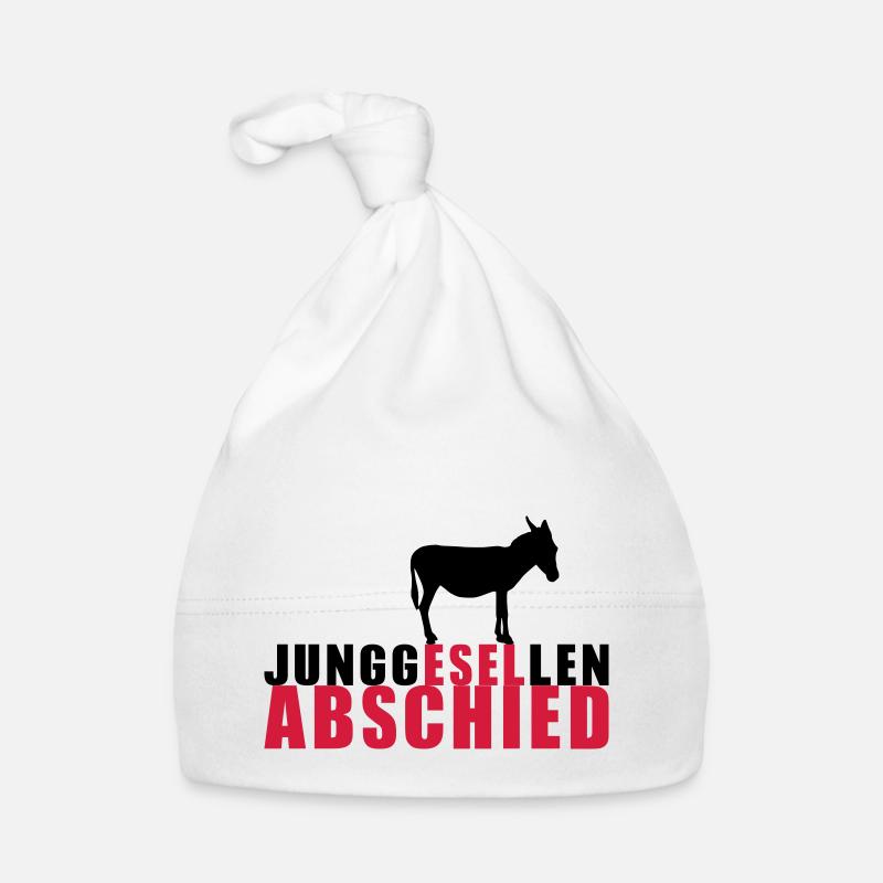 JunggESELlenabschied Baby Bio-Mütze