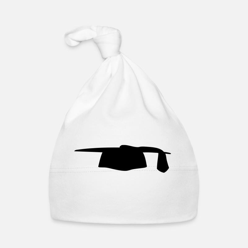 Square academic cap Organic Baby Cap