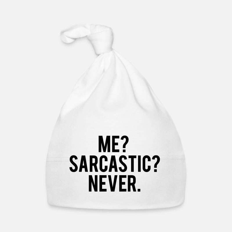 sarcastic Baby Bio-Mütze