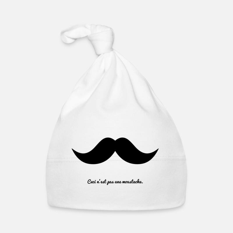 moustache Bonnet bio Bébé